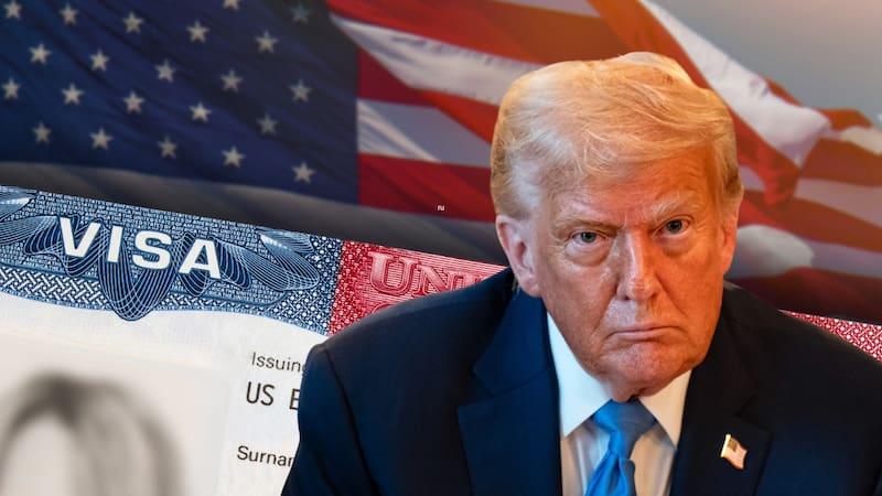 El Formulario I-765 que deben completar los colombianos para solicitar permiso de trabajo en Estados Unidos. (Fuente: Montaje EC).