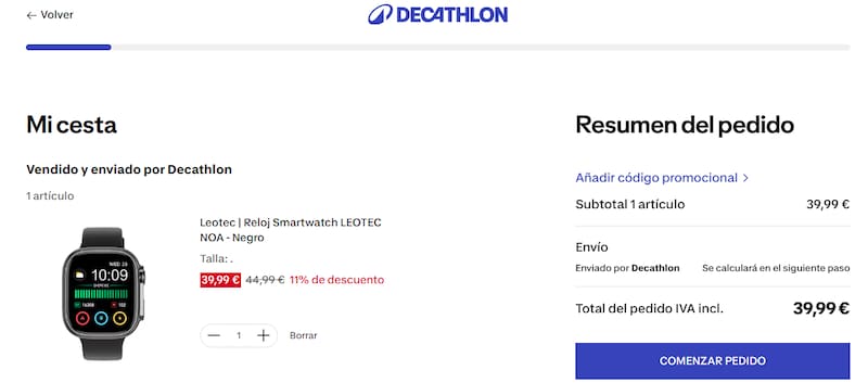 Este nuevo smartwatch mide el ritmo cardíaco y la calidad de sueño.