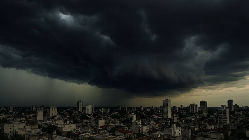 Alerta por diluvio de 24 horas: adelantan tormenta “explosiva” con intensas lluvias y fuertes ráfagas