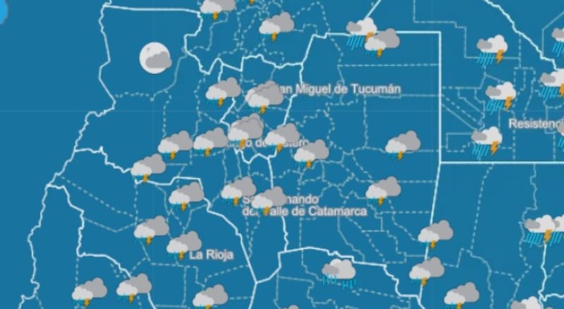 Servicio Meteorológico Nacional.
