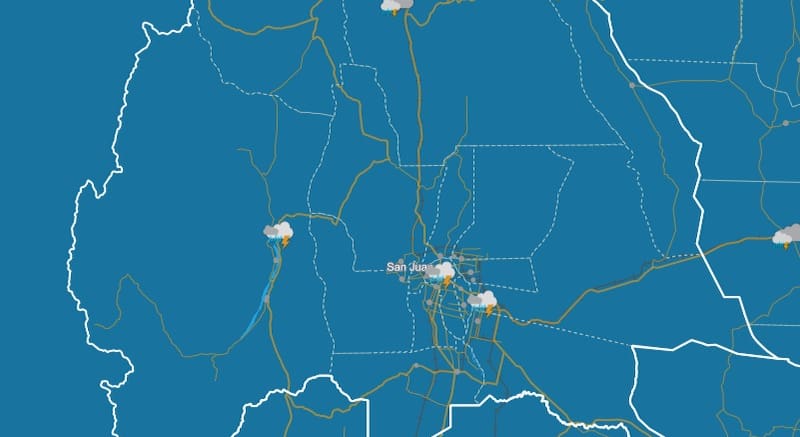 Pronóstico del tiempo del SMN para el miércoles 31.