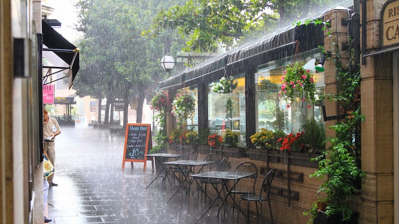 Se viene un temporal con alerta amarilla: lluvias intensas, viento de hasta 70 km/h y nieve durante 48 horas