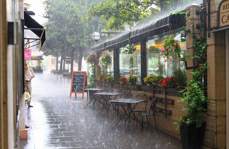 El Servicio Meteorológico Nacional (SMN) anunció lluvias intensas de hasta 100 mm. Foto (Archivo)