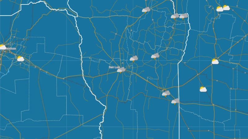 Servicio Meteorológico Nacional.