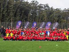 La Academia Atlético de Madrid llega a Solanas Punta del Este