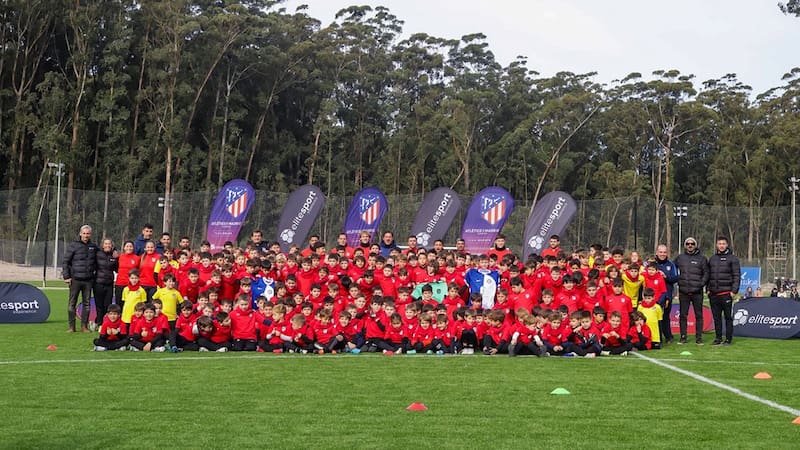 La Academia Atlético de Madrid llega a Solanas Punta del Este