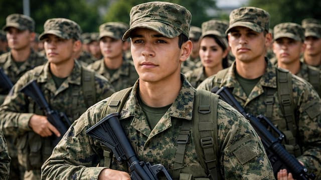 Se extiende el Servicio Militar Obligatorio: durará hasta dos años y medio para los jóvenes que cumplan esta condición