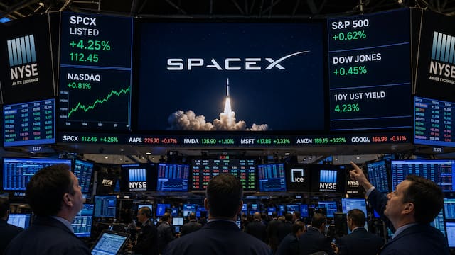SpaceX cayó 50% desde sus máximos tras salir a la Bolsa: qué esperan los inversores de su primer balance