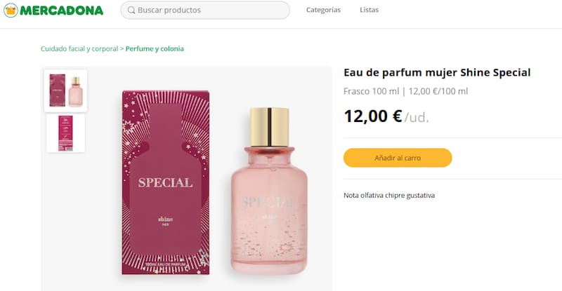 El mejor perfume para regalar se consigue en Mercadona: tiene notas aromáticas que brindan frescura y elegancia.