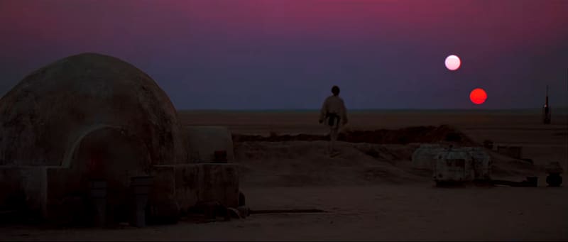 The planet TOI 1338 b is similar to Tatooine, Luke Skywalker's home planet in Star Wars.
