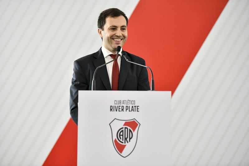 Stéfano Di Carlo, presidente de River Plate