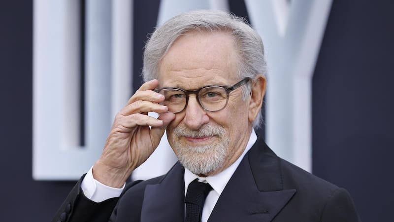 Steven Spielberg durante el lanzamiento de "El día de la Revelación".