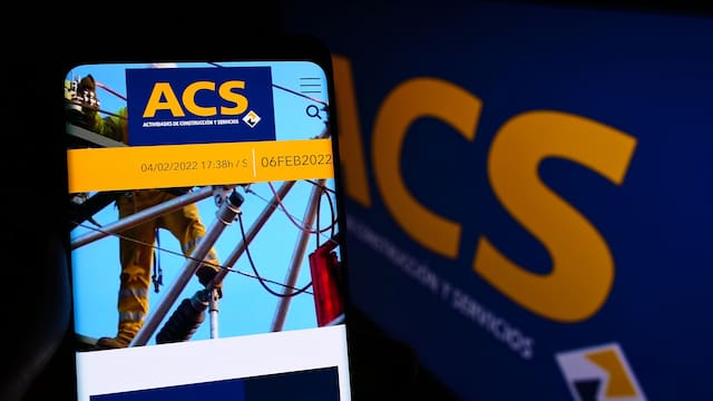 ACS supera los 100 euros y apoyada en un informe de Jeferies y Meta