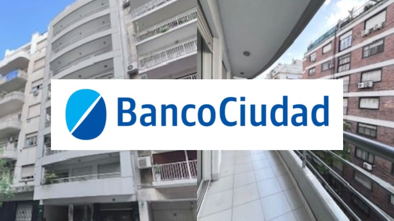 El Banco Ciudad subasta departamentos y oficinas en CABA desde u$s 36.850.
