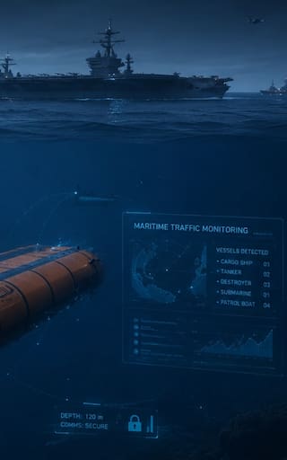 Tensión mundial | Canadá despliega el “monstruo” submarino de 11 metros y 8 toneladas capaz de rastrear movimientos secretos en el océano