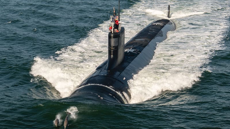 El submarino nuclear USS Idaho (SSN-799)