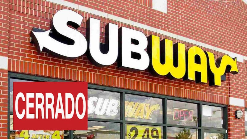 Subway cerró 729 tiendas en Estados Unidos y cayó por debajo de los 19.000 locales operativos en el país. Fuente: El Cronista.