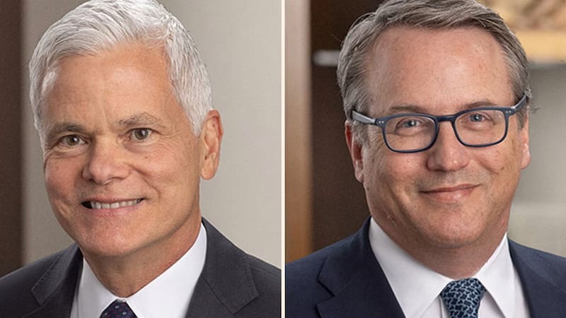 Jamie Dimon designó a Doug Petno (izquierda) y Troy Rohrbaugh (derecha) como copresidentes de JPMorgan Chase