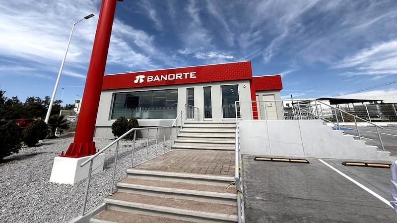 Sucursal de Banorte.