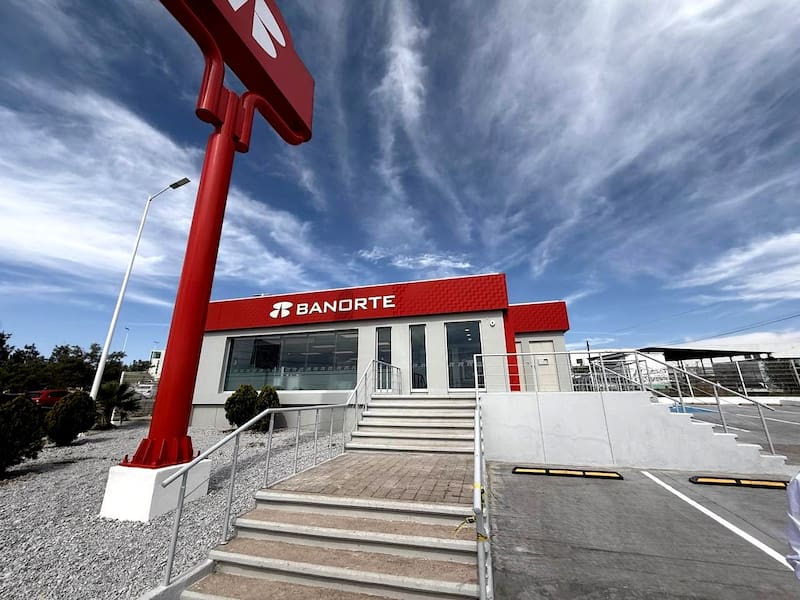 Sucursal de Banorte.