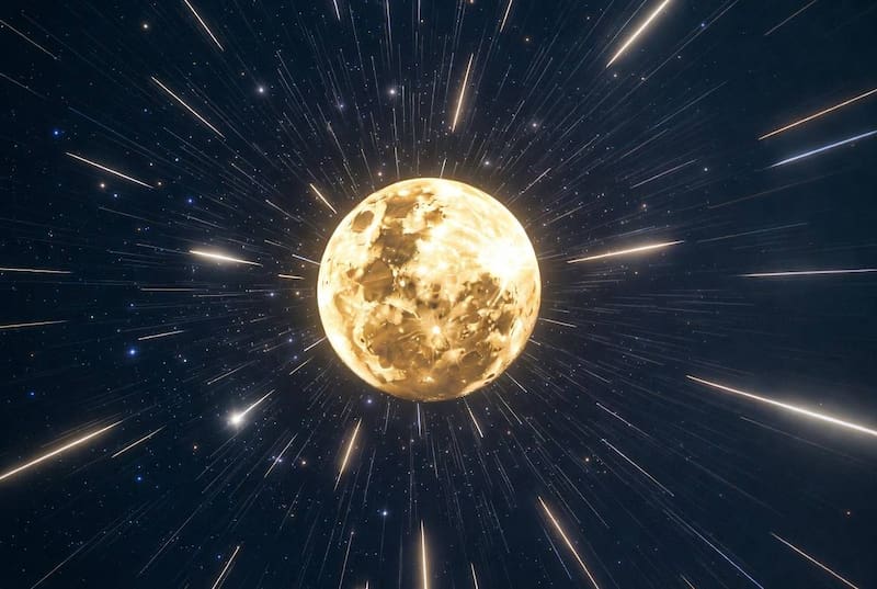 Luna del Lobo enero 3 del 2026.