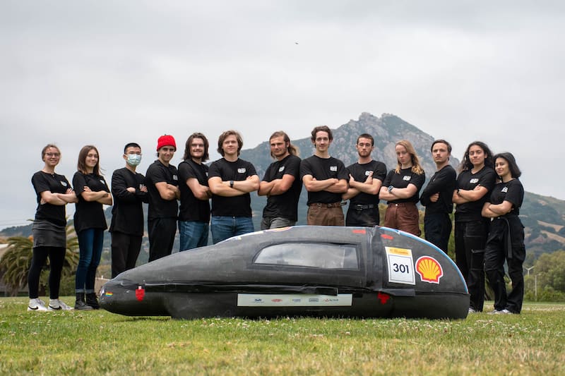 El equipo Supermileage de Cal Poly está trabajando actualmente en dos proyectos para competir en el Shell Eco-marathon, incluyendo la fabricación de un vehículo Urban Concept y la implementación de mejoras a un vehículo prototipo