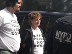 Detuvieron a la actriz Susan Sarandon frente a la Asamblea de la ONU: bloqueaba la calle en protesta contra Benjamín Netanyahu