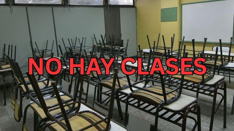 Suspenden las clases el jueves y viernes