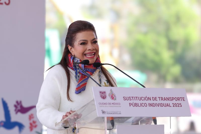 Gobierno de CDMX: Sustitución del Transporte Público Individual 2025