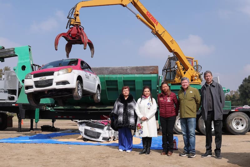 Comenzó la chatarrización en CDMX.