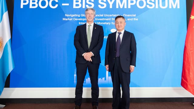 Con el swap sobre la mesa, Bausili se reunió con el presidente del Banco Popular de China