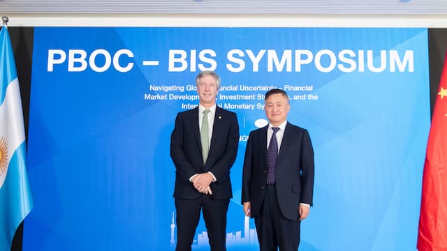 Con el swap sobre la mesa, Bausili se reunió con el presidente del Banco Popular de China