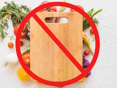 No es una manija: revelan para qué funciona el agujero de la tabla de cortar