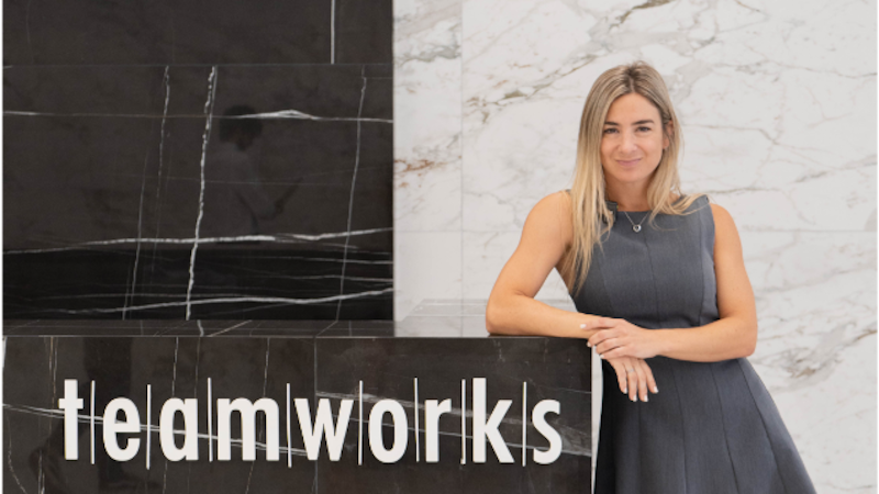 Tamara Giménez, fundadora y CEO de Teamworks