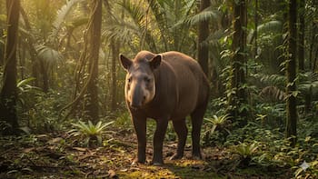 Reaparece un mamífero terrestre que se creía extinto después de 100 años: por qué se lo conoce como “el jardinero del bosque”