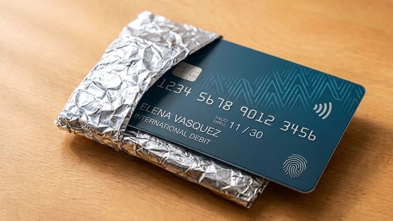 Envolver las tarjetas de crédito y débito en papel aluminio: para qué sirve y por qué los expertos en ciberseguridad lo recomiendan.