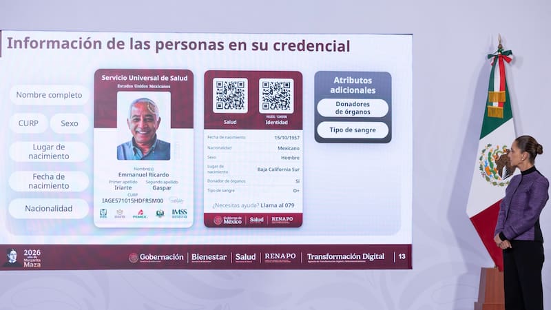 Registro de tarjeta Servicio Universal de Salud