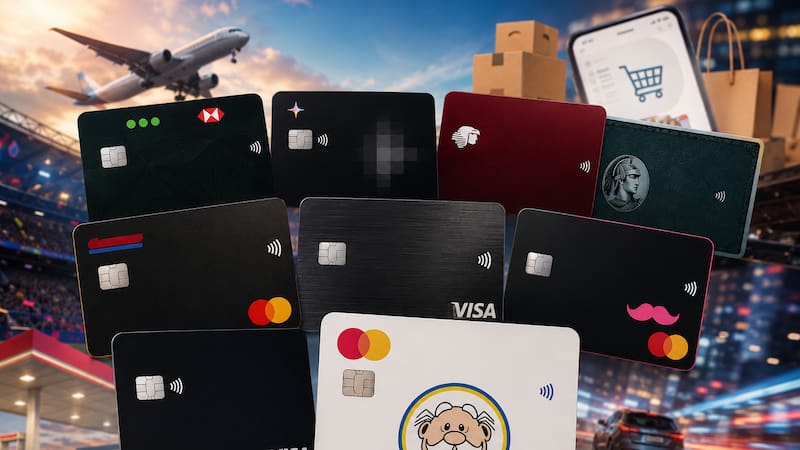 Tarjetas de crédito cobrandeadas | Imagen creada por ChatGPT