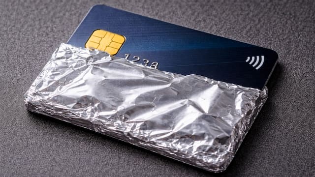 Para qué sirve envolver las tarjetas con papel aluminio y por qué lo recomiendan