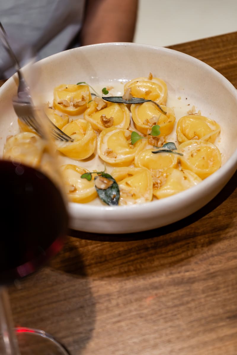 Se destacan sus tortellini de semolín orgánico. Foto: Gentileza Horta.