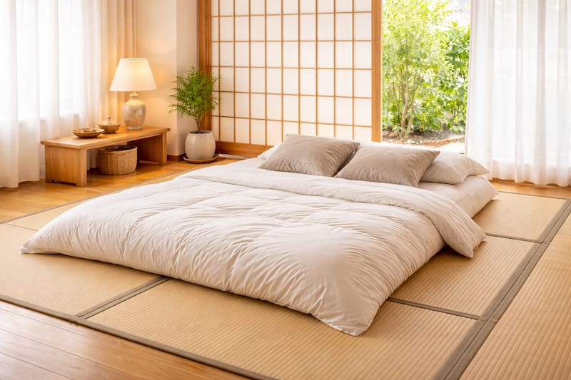 Adiós a la cama tradicional: la nueva alternativa para descansar que ya es tendencia en todo el mundo (Imagen ilustrativa generada con Chat GPT)