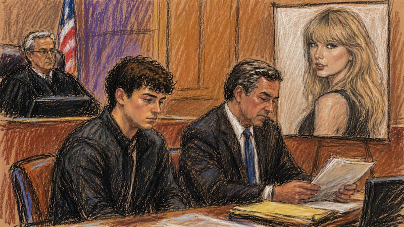 El plan contemplaba atacar de forma simultánea a las 65.000 personas dentro del estadio y a las 30.000 fans que esperaban fuera. Imagen generada con IA.