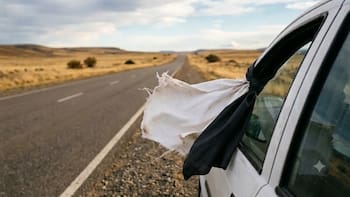 Colgar una tela blanca o una tela negra en la ventana del auto: qué diferencia tiene y cuál recomiendan tener