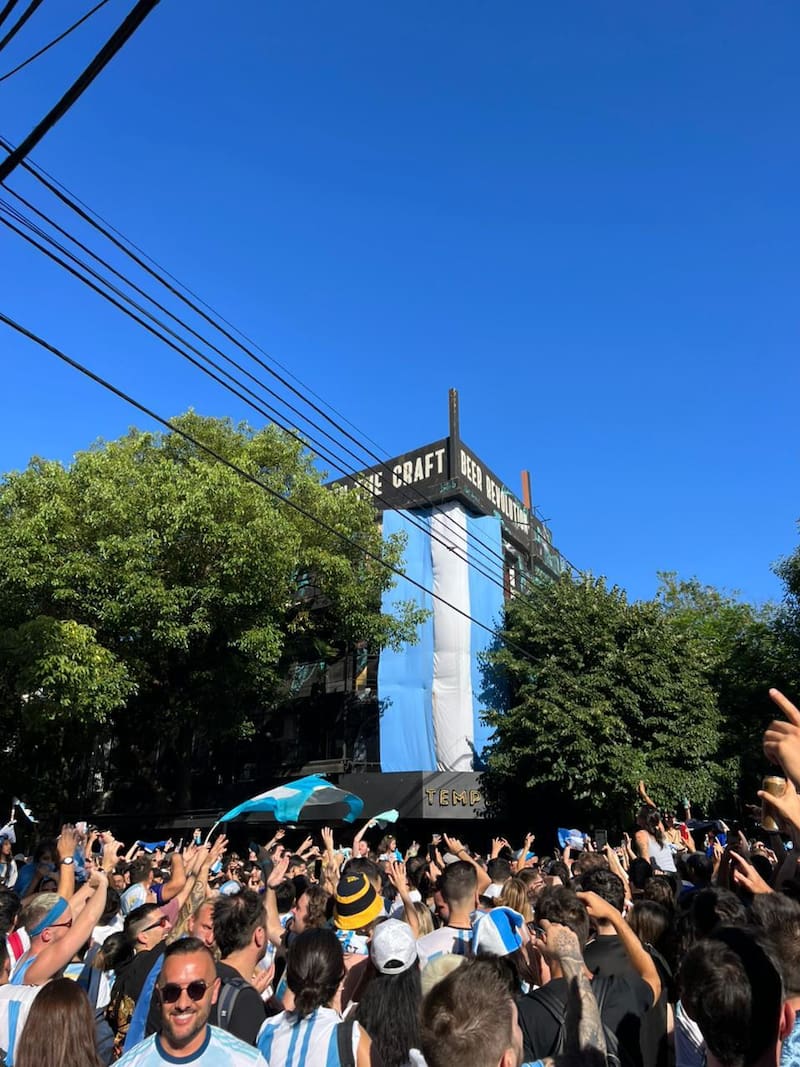 Temple Bar volverá a organizar fan fests, como en el Mundial de Qatar