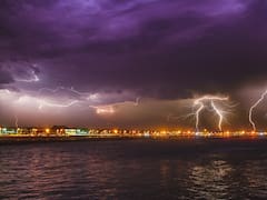Llega un fuerte temporal a Colombia acompañado de tormentas eléctricas intensas: dónde se esperan los mayores diluvios