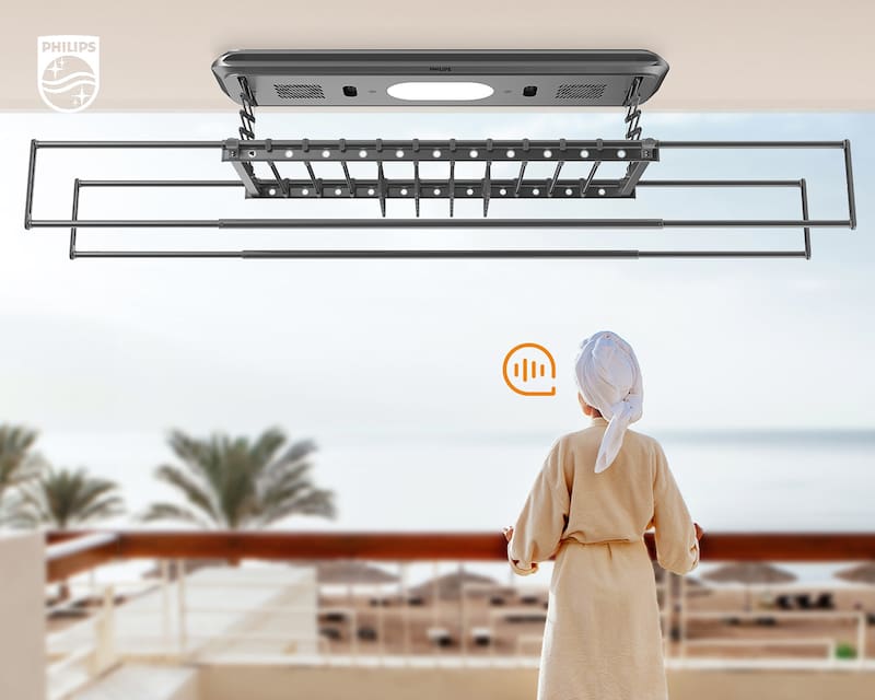 Este nuevo dispositivo puede secar la ropa de manera más rápida con un sistema de aire caliente y seco.