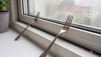 Poner un tenedor en la ventana: para qué sirve y por qué recomiendan hacerlo