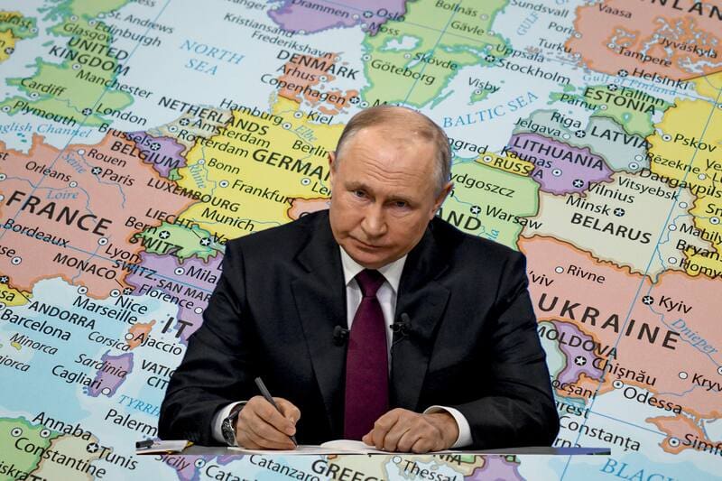 Vladimir Putin ordenó la invasión a Ucrania el 24 de febrero de 2022