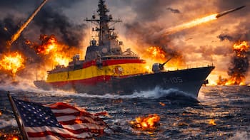 Inicia la Tercera Guerra Mundial | España desplegó en aguas extranjeras su mayor poderío naval y sienta las bases militares para declararse contra Estados Unidos