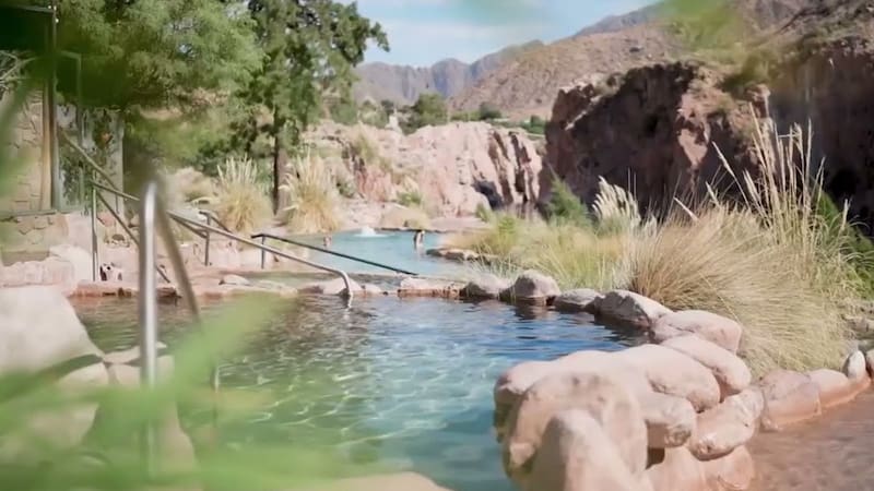 Las termas son un gran atractivo turístico.